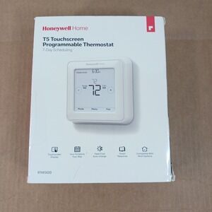 Honeywell Home T5 Touchscreen Programmable Thermostat White RTH8560D 7-Day